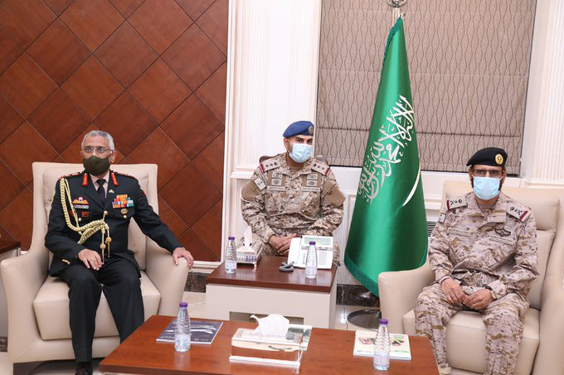 Indian Army chief MM Naravane meets top Saudi generals, exchanges views on defence cooperation 
