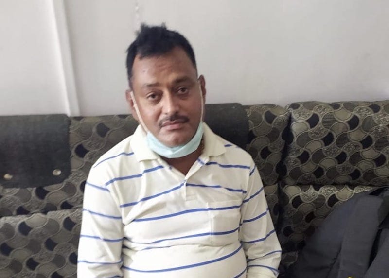 Uttar Pradesh gangster Vikas Dubey arrested from a temple in Ujjain in Madhya Pradesh