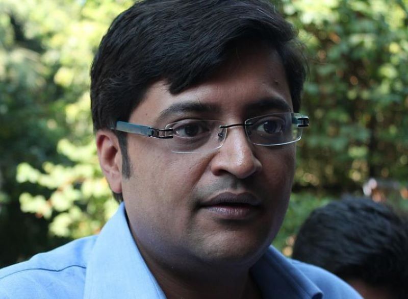 Arnab Goswami, arrested in suicide case, sent to 14-day judicial custody