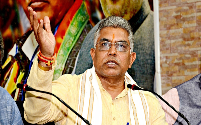 'Corona is over, Mamata Banerjee calling lockdown to stop BJP': Dilip Ghosh