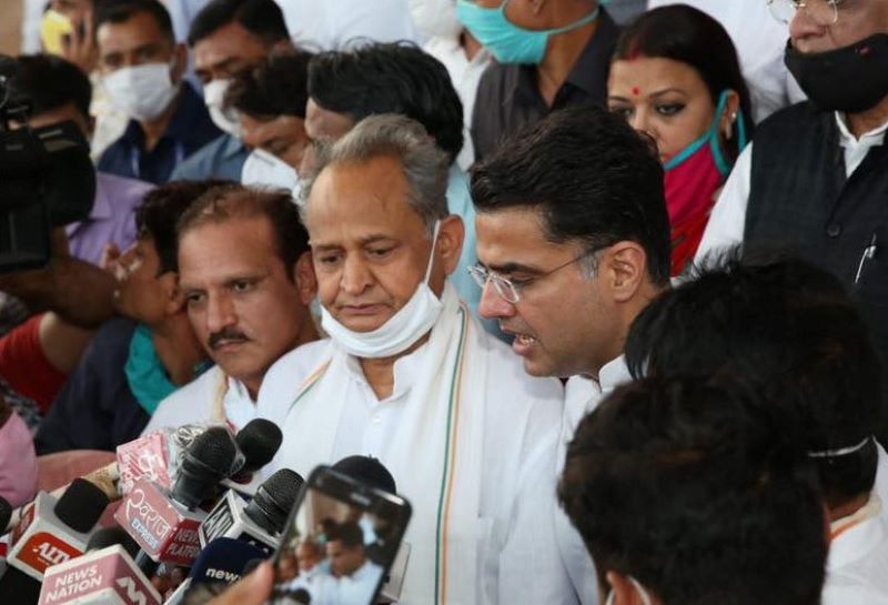 Rajasthan Crisis: Gehlot alleges horse trading rates higher than ever, shifts MLAs to Jaisalmer