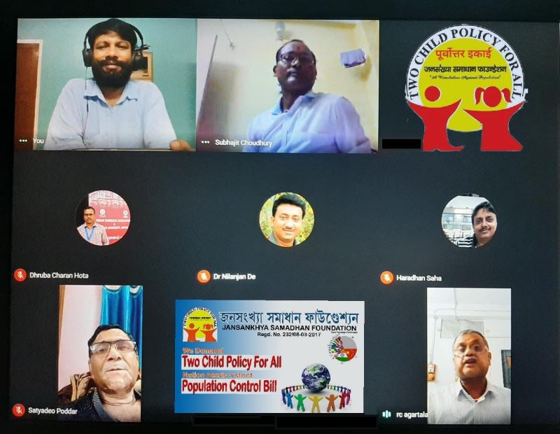 JSF holds second webinar in North-East with eminent scholars of Tripura