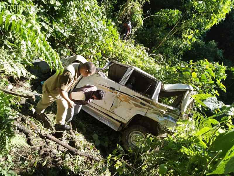 Three killed in road accident in Nagaland’s Noklak