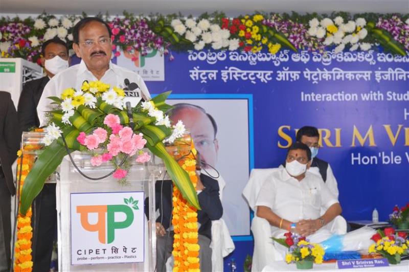 Turn challenges posed by COVID-19 pandemic into opportunities, Venakaiah Naidu tells youth