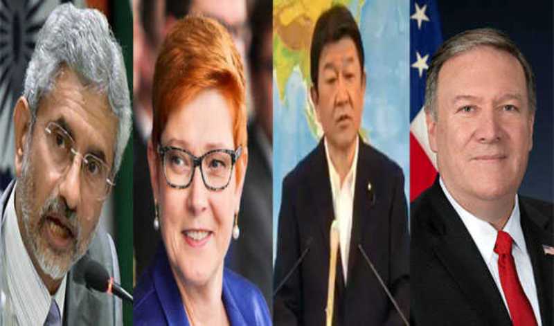 India, US, Australia & Japan to hold 'Quad' talks next month