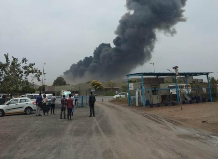 Gujarat: Blast triggers major fire in chemical factory in Dahej Industrial Estate, 40 hurt Â 