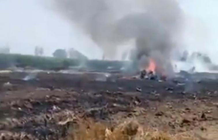 IAF MIG-29 jet crashes in Punjab, pilots safe
