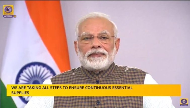 Essential commodities will be available during lockdown: PM Modi clarifies
