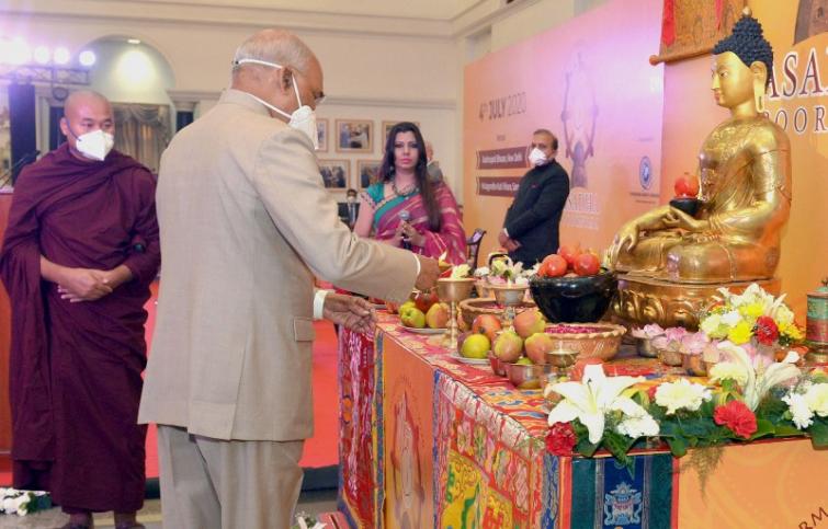 India observes Dharma Chakra Day: PM Modi, President Kovind join celebration