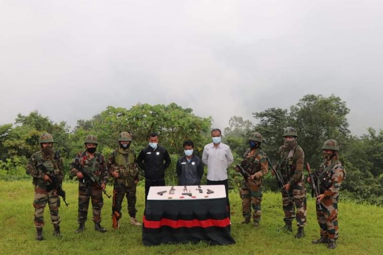 Security forces nab four ULFA-I militants along with arms, ammunition in Arunachal Pradesh