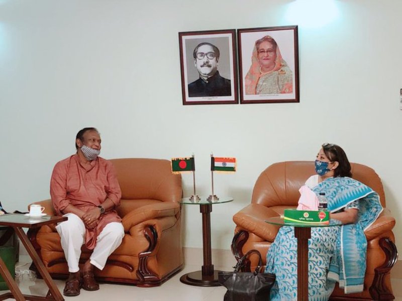 Indian envoy Riva Ganguly Das meets Bangladesh Minister Tipu Munshi, discusses ways to boost trade relations   