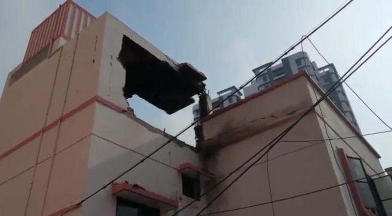 Kolkata: Powerful explosion blows off clubhouse's roof at Beliaghata, no casualties reported