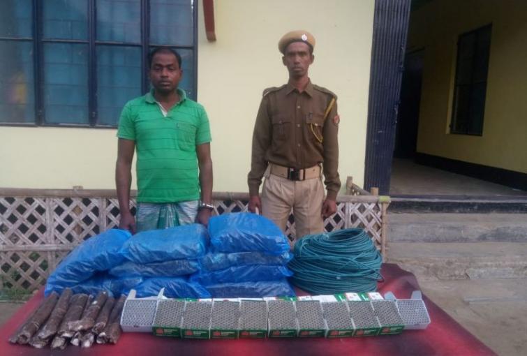 Assam: Army-police recover huge quantity of explosives