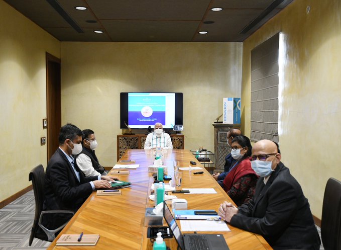PM Narendra Modi reviews with BBIL scientists on manufacturing of COVID-19 vaccine 'Covaxin'