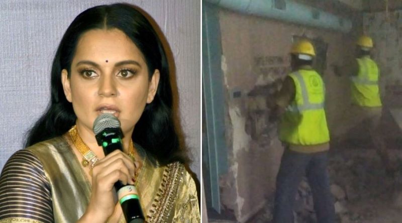 'Bullywood watch now what fascism looks like': Kangana Ranaut after Shiv Sena-led BMC demolishes her office