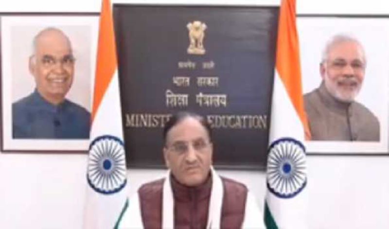 HRD Minister Ramesh Pokhriyal says he hopes to open schools soon
