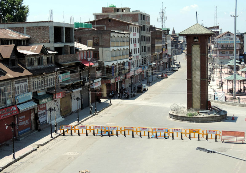 Anti-Covid-19 lockdown back in central Kashmir’s Ganderbal