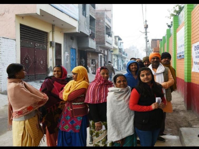 Amid slow voting, high profile voters urge Delhites to come out and vote