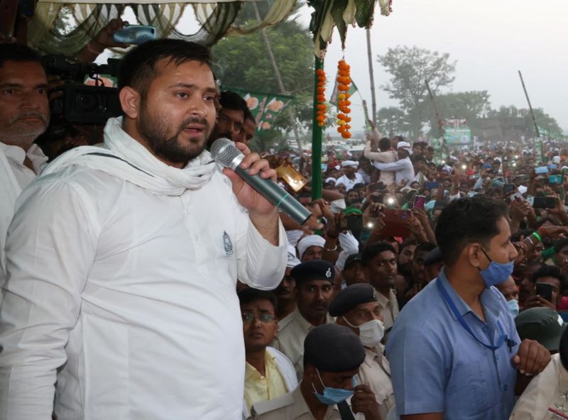 'Nitish Kumar mentally and physically exhausted': Tejashwi Yadav on Bihar CM's '8-9 children' jibe