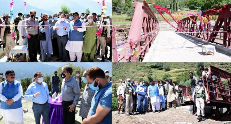 Kashmir: Deputy Commissioner (DC) of Ganderbal inaugurates Branwar bridge