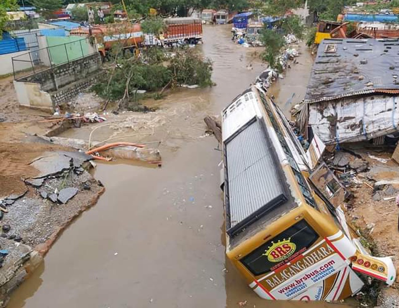 30 people die in Telangana as rains wreak havoc across state