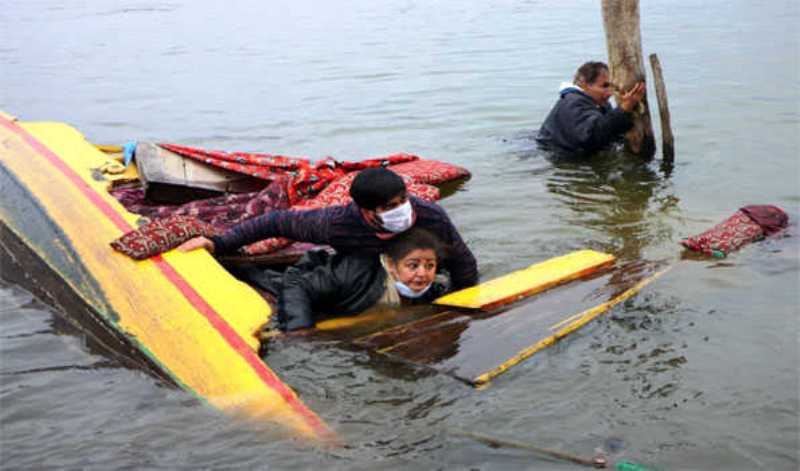Jammu and Kashmir: Boat with BJP activists sinks in Dal Lake post rally for DDC polls