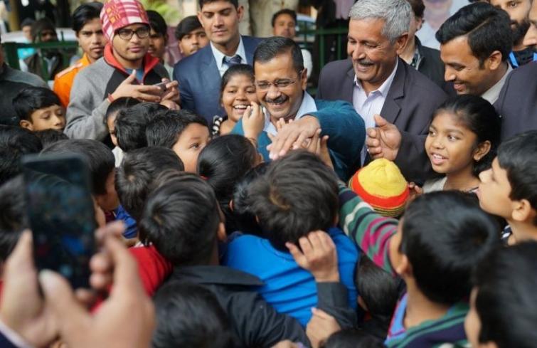 Delhi poll results: AAP ahead of BJP in more than 50 seats