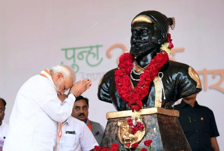 PM Modi pays tributes to Chhatrapati Shivaji Maharaj on his Jayanti