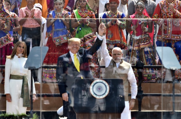 Prez Trump departs India with pledge to deepen defence, security and trade ties