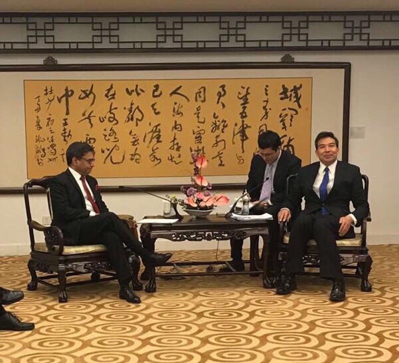 Ambassador Vikram Misri meets Chinese Vice Foreign Minister Luo Zhaohui in Beijing, discuss Ladakh issue