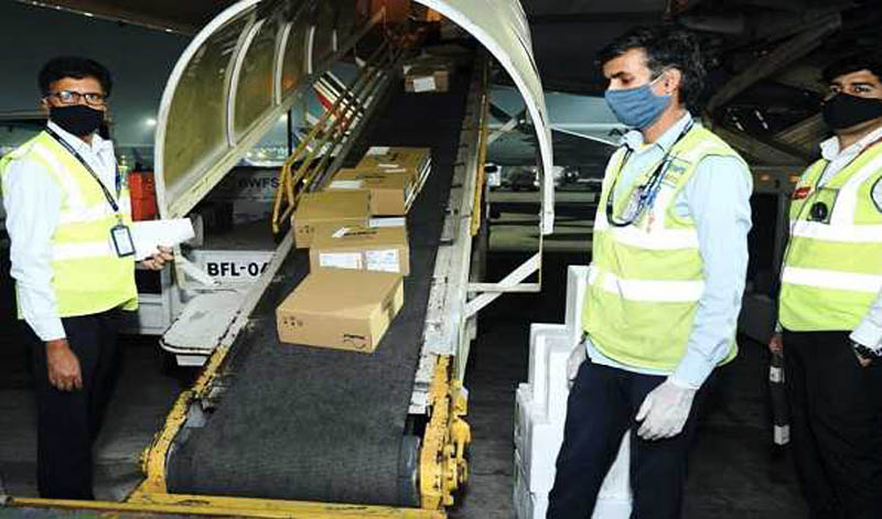 First shipment of vital medical equipment from UK reaches Delhi