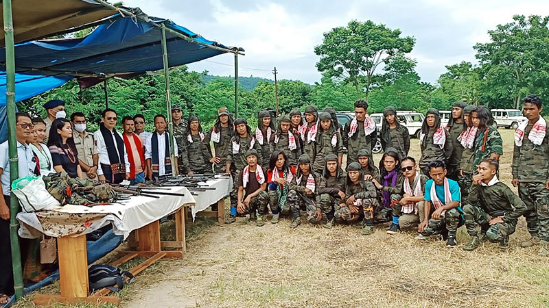 Last remaining KNLA cadres surrender in Assam’s Karbi Anglong