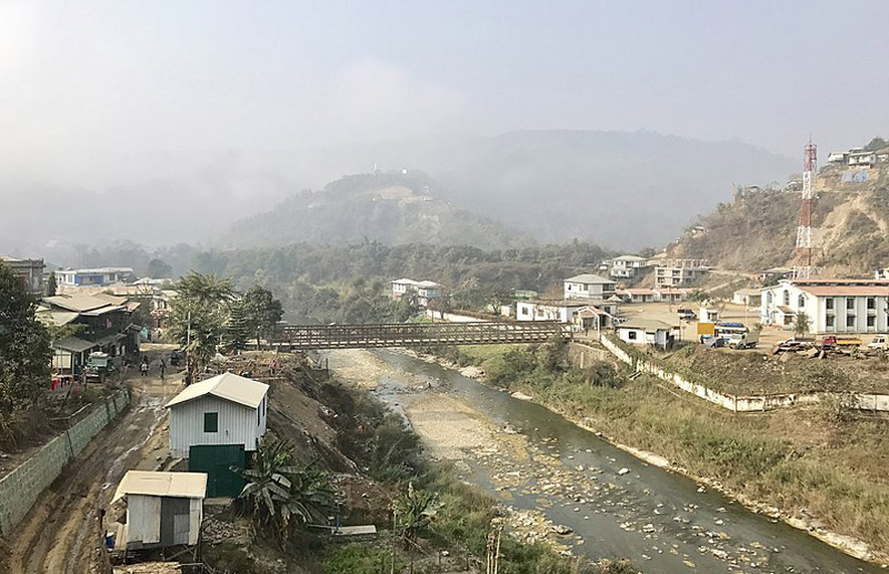 Over 2100 people from Myanmar cross over to Mizoram in past few days