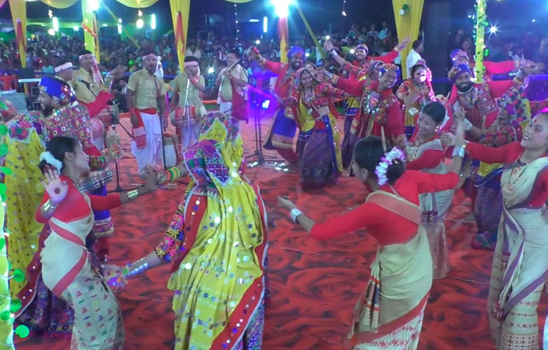 Assam Gujarat Cultural Convergence held at Bokajan