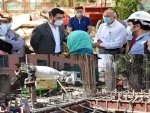 Kashmir: CEO ERA, JTFRP inspects work on 120-bedded Specialized Bone & Joint hospital at Barzulla
