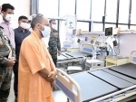 Yogi Adityanath inspects Covid hospital set up by DRDO in Lucknow