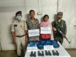 Assam Rifles apprehend three arms dealers in Nagaland, seize arms, drugs