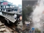 Cloud burst damages shops, houses in Uttarakhand's Devprayag