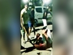 Screengrab of video shows Olympian Sushil Kumar, aides beating wrestler who died later