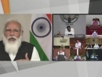 PM Modi holds meeting with CMs over Covid-19 situation; Mamata, Yogi, Baghel skip