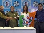 Tollywood actor Sayantika Banerjee joins Trinamool Congress in poll-bound West Bengal