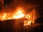 Kolkata: 31 shops gutted in midnight blaze at Kestopur, 7 injured