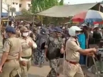 Bengal polls: Tension erupts in Barrackpore as TMC, BJP workers clash during nomination filing