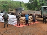 Security forces seize 8.79 kg gold and 8000 kg opium seeds worth Rs 51.80 crore in Manipur