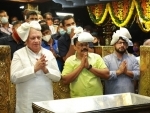 Kerala Guv Arif Mohammed Khan offers prayers at Lord Ayyappa temple in Sabarimala