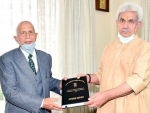 Chairperson of Jammu and Kashmir Socially and Educationally Backward Classes Commission calls on LG Manoj Sinha  