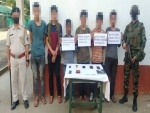 Security forces apprehended four NSCN cadres in Nagaland's Dimapur