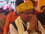 BJP MP Nishikant Dubey demands immediate arrest of Cong MLA Irfan Ansari for visiting temple