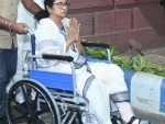 After injury Mamata Banerjee to lead roadshow in wheelchair today