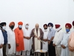 Sikh delegation from Kashmir meets Union Home Minister Amit Shah